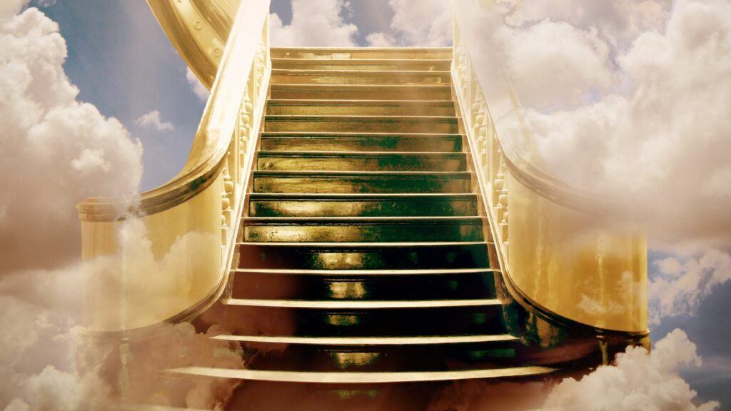 Gold Stairway to Heaven