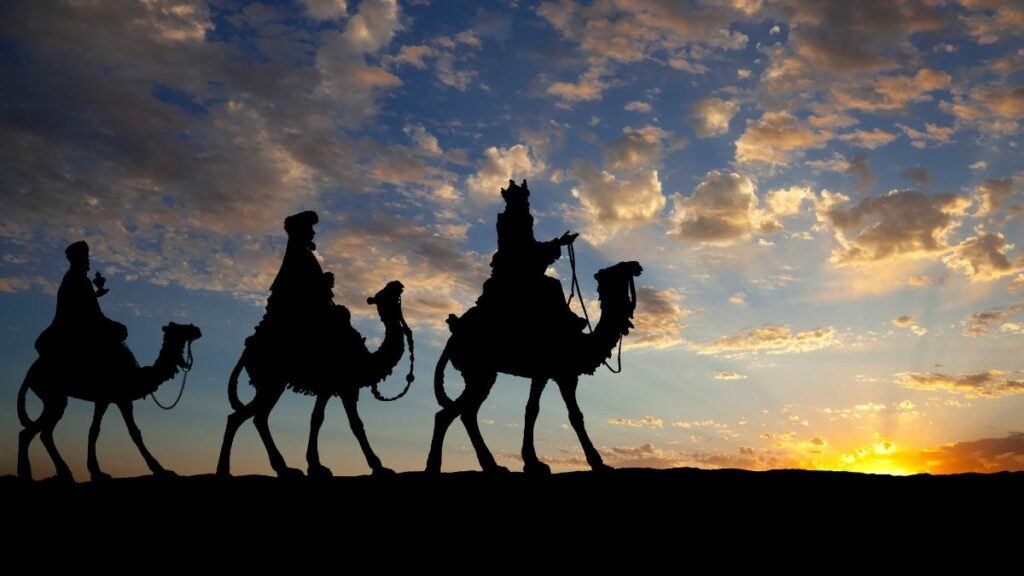 Three Wise Men on Camels